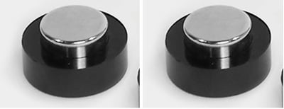 Magnets included in the recalled Culture King's Sneaker Basel Magnetic Levitation Displays