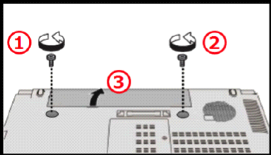 Battery pack removal guide