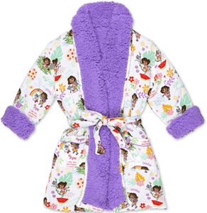 Recalled Bellabu Bear Children's Robe - Dora: Tropical Dreams