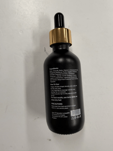 Recalled Sefudun 5% Minoxidil Hair Growth Serum Kit for Men Packaging (Bottle Back)