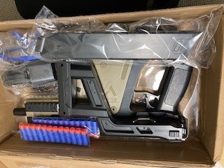 Accessories with the recalled toy gun