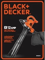Packaging for the BLACK+DECKER model BV5600