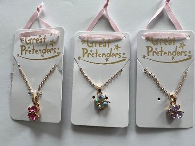 Recalled Butterfly Jewel Necklaces
