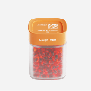 Recalled Cabinet Health 4 oz. Refillable Medicine Bottle