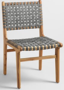 SKU Number: 536033 Girona grey strap dining chair