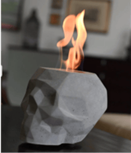 Recalled Colsen-branded Fire Pit, Skull model