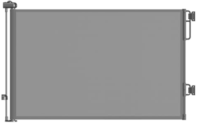 Recalled Cumbor retractable safety gate - gray