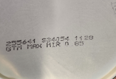 Photo of Date Code on Bottom of Can (Non-Lowe's Version Pictured)