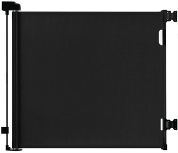 Recalled Dearlomum retractable safety gate-black