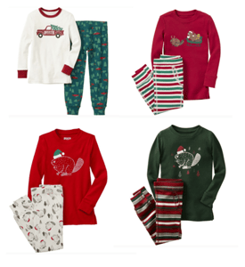 Recalled Duluth Trading Children's Holiday Pajama Sets