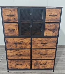 Recalled EnHomee 10 drawer dresser (front)
