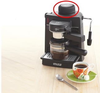IMUSA’s Espresso Makers GAU - 18200 (black)