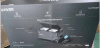Packaging of recalled EverFrost Battery Powered Cooler Model A17A2