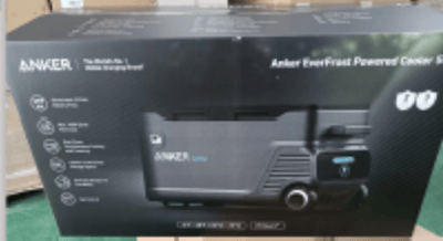 Packaging of recalled EverFrost Battery Powered Cooler Model A17A2