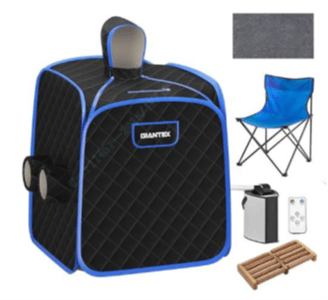 Recalled Portable Steam Sauna with accessories, Model Number: BA7733US-B