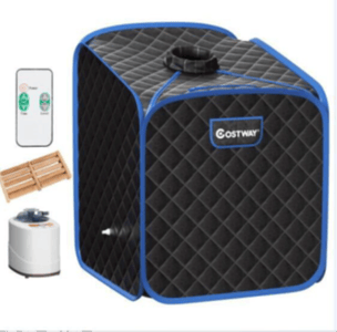 Recalled Portable Steam Sauna with accessories, Model Number: BA7579US-BK