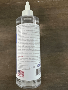 Back of the Recalled Golf Grip Solution