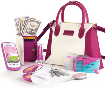 Recalled Litti Pritti Handbag Playset