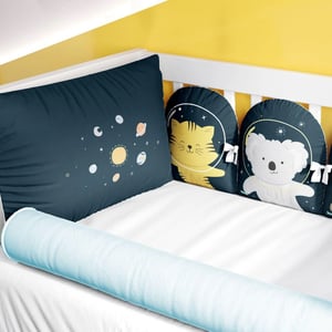 Recalled 13-Piece Astronaut Buddies Crib Bedding Set, 143140