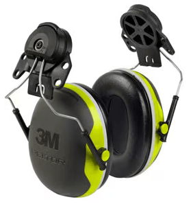 Recalled 3M Peltor X Series X4P3E Hard Hat Attached Earmuffs