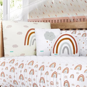 Recalled 6-Piece Boho Rainbow Crib Bedding Set, 168299