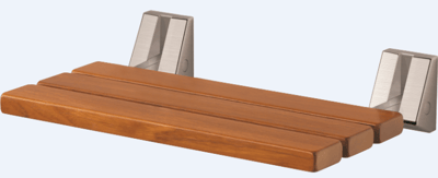 Recalled Tilt-Up Bath & Shower Seat with brushed nickel finish