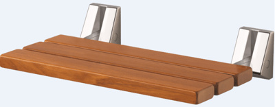 Recalled Tilt-Up Bath & Shower Seat with polished chrome finish