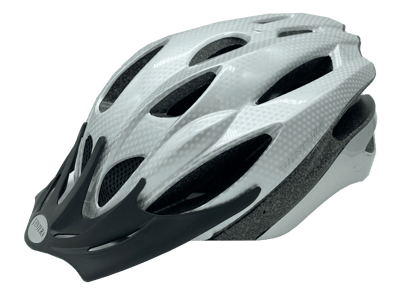 Recalled Ventura helmet model number 731434 in white carbon