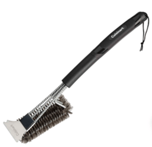 Triple Bristle Grill Brush SS Bristles