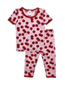 Esme Children's Sleepwear Garment - Cherry Print