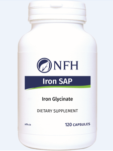 Recalled Iron SAP Iron Glycinate (120 capsules 1167U)