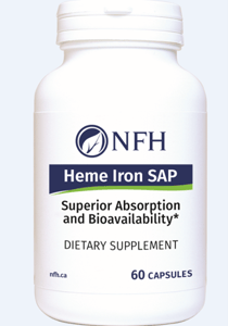 Recalled Heme Iron SAP Superior Absorption and bioavailability (60 capsules 1124U)