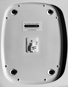 Recalled Digital Kitchen Scale without battery door - Bottom