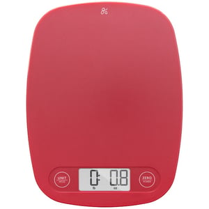 Recalled Cherry Red Digital Kitchen Scale