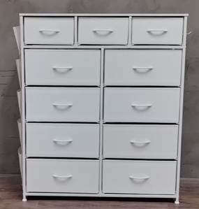 Recalled LIVEHOM 11-Drawer Dresser – white