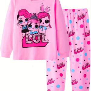 Recalled "LOL Bright Pink" Two-Piece Pajama Set