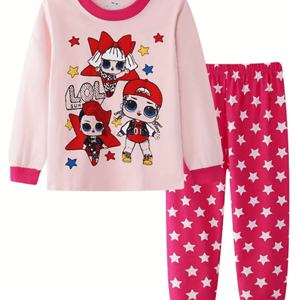 Recalled "LOL Light Pink" Two-Piece Pajama Set