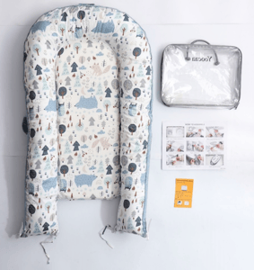 Recalled Yoocaa Baby Lounger in polar bear print
