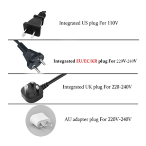 Recalled LVOE Hair Dryer Plugs