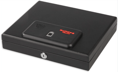 Recalled Bulldog Magnum Biometric Top Load Pistol Vault, Model No. BD4055B