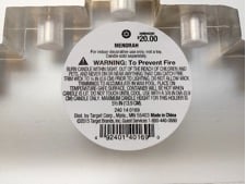Label with Model Number