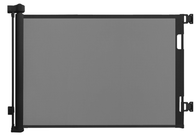 Recalled Mom Genius retractable safety gate-black