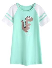 Recalled Ekouaer Girl's Nightgown (light green)