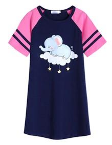 Recalled Ekouaer Girl's Nightgown (navy)