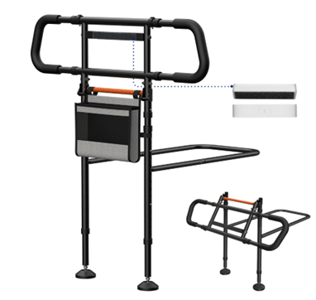 Recalled Nimood Adult Portable Bed Rail (C5 Pro Model 2.0 with Velcro attached LED Light Bar)