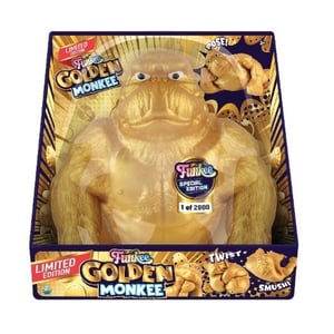 Recalled Orb Funkee Gold Jumbo Monkee in Packaging