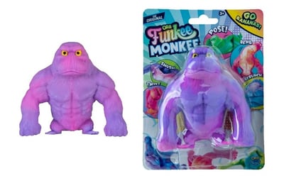 Recalled Orb Funkee Monkee Mega Purple and Packaging (part of assortment Model 41929)