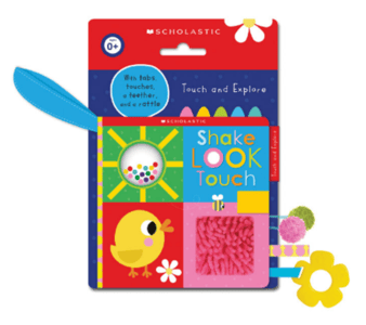 Recalled Shake Look Touch book with pom poms