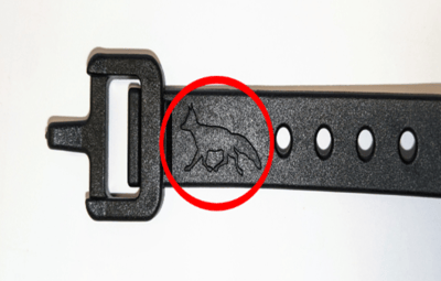 Recalled 9" Rubber Swift Strap