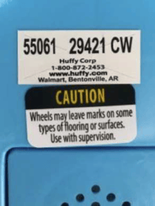 Model Number (55061) and date code (29421)